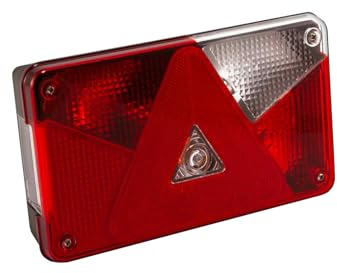 Bünte Aspöck Multipoint 5 V Anhänger Rückleuchte Rechts mit NSL Nebelschlussleuchte 8-polig Mehrfunktionsleuchte 24-8750-007