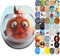 Sanilo Soft Close Toilet Seat, Wide Choice of New Toilet Seats, Stable Hinges, Easy to Mount (Goldfish)