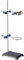 stonylab Lab Stand Set, Supporto in Acciaio con Asta (56.9 cm L), Morsetto per Girevole a 4-Pong, Anello di Supporto e 2 teste per Bossoli per Laboratorio