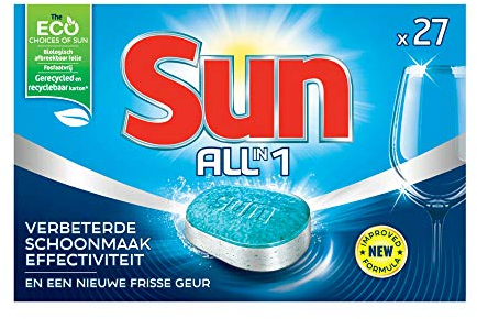 Sun Comprimés de lave-vaisselle All-in-1 Normal 27 pièces