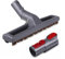 Dyson V6 V7 V8 V10 V11 DC10 DC29 DC35 DC44 DC65 Hartboden-Bürstenkopf & Adapter - Schwenkbar, Ultradünnes Profil, Konverter-Adapter - Schwarz Grau - Chuancheng