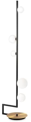 Ideal Lux BIRDS Kugel-Stehlampe Schwarz