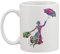 Maria Poppins Künstlerisch Flug Weiße Tasse Kaffee Tee Männer Frauen Keramik Coffee Tea Mug Cup