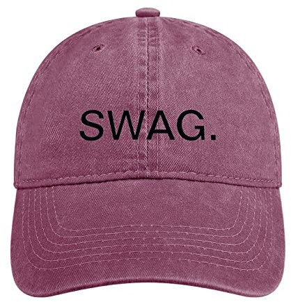 IUBBKI Baumwolle Baseball Cap Swag Verstellbare Sonnenhüte Sommer Vintage Washed Baseball Cap Golf Dad Hat für Männer Frauen