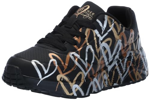 Skechers Mädchen UNO Lite Metallic Lovesneakers,Sports Shoes