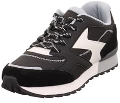 Superfit Jungen Dash Sneaker, Schwarz Hellgrau 0000, 36 EU