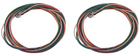Corde per Basso, Corde per Basso Elettrico a 8 per Elettrico Strumento a Colorato per Chitarra