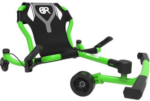 Ezyroller Spinner X Kinderfahrzeug für Kinder ab 4 bis 14 Jahre Dreirad Trike Dreiradscooter dreirädriges Funfahrzeug (grün)