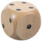 LALADEFIEE Große Würfel Brettspiel-Tool Spielwürfel Requisiten Spiellehrwürfel Spiel-Requisiten Partywürfel Würfel Für Mathe Spiel Würfel Unterhaltungswürfel Würfel Für Spiel Würfeln Holz