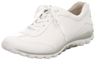 Gabor Damen Low-Top Sneaker, Frauen Halbschuhe,Freizeit,sportlich,straßenschuhe,Strassenschuhe,Sportschuhe,Weiss (S.Weiss),40.5 EU / 7 UK