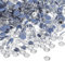 COMNICO Hotfix Rhinestones, 1440Pcs Flatback Crystal Rhinestones Round Gems for Crafts Clothes DIY Decoration Nail Art and Craft Glue Fix 4.6-4.8mm