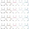 SUNNYCLUE 20Pcs Braided Nylon Bracelets Adjustable Cord Bracelet Colorful Thread Link Rope Twist Cord Silver Beaded Chain with Open Jump Rings for Jewellery Making Friendship Bracelet DIY Craft