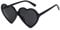 YIHANSS Love Heart Sunglasses Women Fashion cute sexy retro Cat Eye Vintage Sun Glasses red purple tea UV400 Lens female