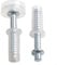 LVYXON Falttür-Hardware-Reparatur-Set, oberes Dreh- und Führungsrad-Set für Falttüren, reibungslose Bedienung, einfache Installation, leichtgängiges Gleiten, langlebige Materialien (1 Stück)