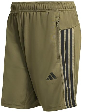 adidas Herren Shorts Workout Essentials All-Set 3-Stripes Knit Short