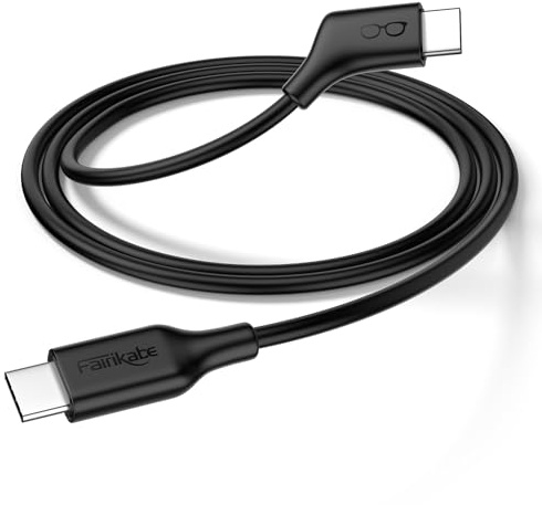 Cable USB C para gafas AR USB C a USB C de 2 m, 4 K60 Hz | Para gafas AR USB-C Monitor portátiles, 10 GB, 60 W, 4K, cable de video para Xreal One, Xreal Air y más