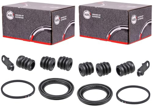 2X A.B.S. Bremssattel Raparatur-Satz vorne | 2x 73584 Kompatibel mit i10 I (PA),i10 II Stufenheck,i10 III (AC3, AI3),i20 I (pb, Pbt)