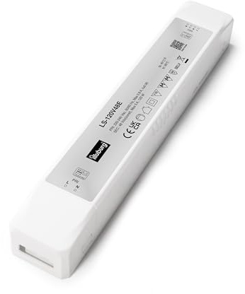 illuburg LED Trafo 48V 120W Flackerfrei für LED Strip Lampe LED Netzteil Treiber Transformator Driver Power Supply