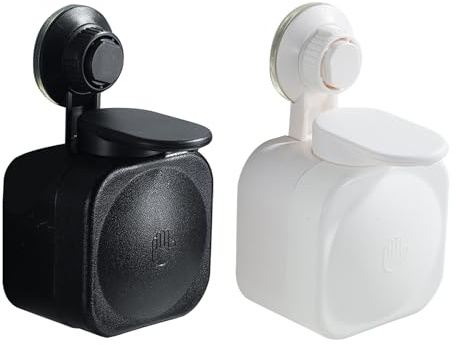 Distributeur Mural De Savon - Distributeur De Savon Ďe Cuisine Mural 16x8,5x6,5 Cm | Ďistributeur Đe Śavon À Ventouse Créatif | Chambre D́e Shampoing Liquide Rechargeable, Pompe Distributrice D̄e