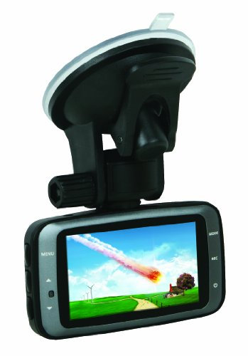Iconbit DVR FHD LX - Videocamera da auto, schermo LCD da 6,8 cm (2,7), 2 Megapixel, sensore CMOS, Full HD, HDMI, ingresso schede microSD, USB 2.0