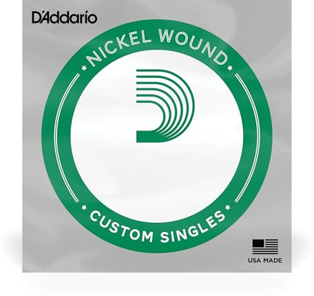 D'Addario NW037 Nickel Wound Electric Guitar Single String, .037