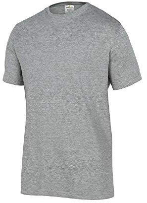 Deltaplus NAPOLGRPT T-Shirt 100% Baumwolle, Grau, Größe S