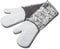 Zeal Silicone Heavy Duty Double Oven Gloves Mitts White (94 cm Long) – Script