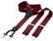 DonDon Hosenträger Herren extra stark bordeaux dunkelrot 3,5 cm Hosenträger Herren breit in Y-Form lang - Starke Clips passend für Anzug Jeans Chinos Vintage Rockabilly Suspenders