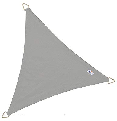 nesling Dreamsail Wasserabweisende sonnensegel (Dreieck 4,0m x 4,0m x 4,0m, Grau)