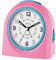 Atrium Kinder Wecker Analog Quarz mit Licht und Snooze Rosa Türkis A921-17
