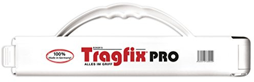 Tragfix Pro Traghilfe mit mehrstufigem Verschluss, 42 x 12 x 4 cm, Weiß, SPE-1893-0