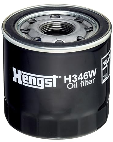 HENGST - Ölfilter H346W - Öl-Anschraubfilter für KFZ - Hochwertiger Motorölfilter für KFZ mit Otto- oder Dieselmotor - Robuster Ölfilter mit hoher Schmutzaufnahmefähigkeit