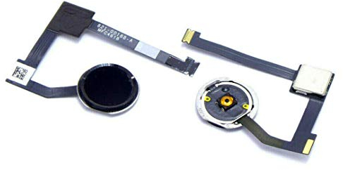 handywest Home Button Kompatibel mit iPad Air 2 iPad 6 A1566 A1567 Schwarz Homebutton Flex Flexkabel Flexcable Menü Flexcable