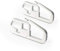 DQ-PP GARDINENSCHIENE klick-GLEITER | Set 10 Stück | PVC | Weiss | Gardinen Schiene Vorhangschienen