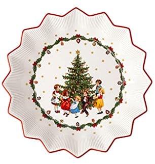 Villeroy & Boch 14-8332-3633 Plato para Galletas, 0.5 litros, Porcelain, carbón