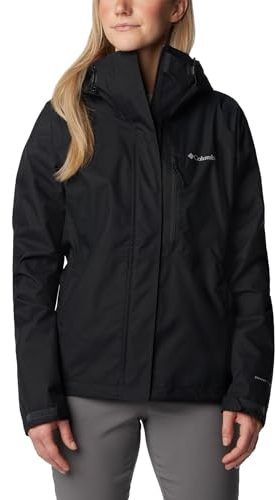 Columbia Hikebound Veste Imperméable Femme,Black 010,XL