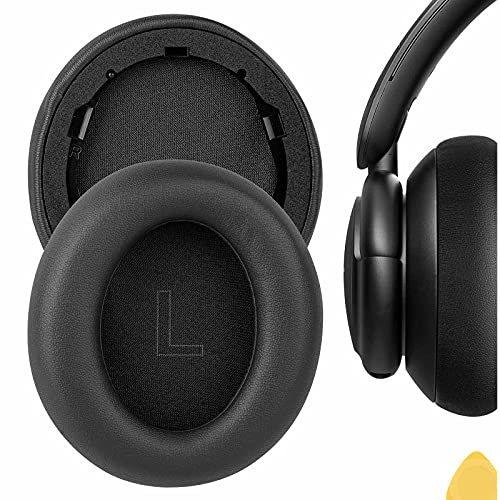 Geekria QuickFit Replacement Ear Pads Compatible with Anker Soundcore Life Q30 Soundcore by Anker Life Q35 Headphones, Ear Cushions (Black)