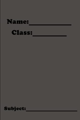 Class Note Book: 4 line