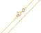 Old English Jewellers 9ct Yellow Gold Belcher Chain for Men & Women - 18. Diamond Cut Link Gold Chain Necklace for Women & Men. Available in Sizes 16 - 24.