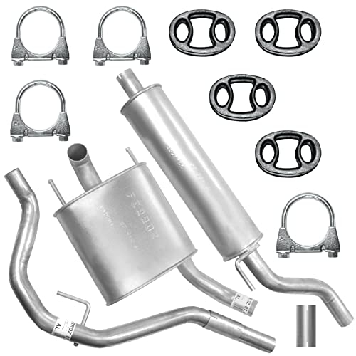 Ferroz Auspuffanlage Schalldämpferset Auspuff für Opel Vectra C 1.6i 1.8i
