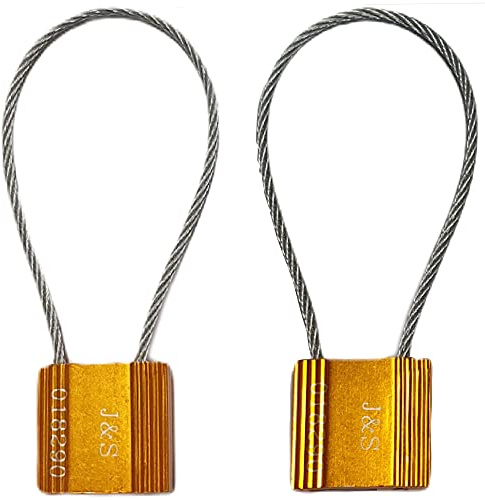 KetoPlastics 2X Shipping Steel Drum Locks Wire Security Barrel Lock Secuity Coded Single Use Lock (2 Locks)