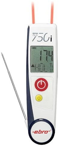 Ebro TLC 750i-V2 Klappthermometer -50 - +250°C Fühler-Typ K