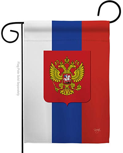 Bandiera da giardino Russia 70 cm* 102 cm