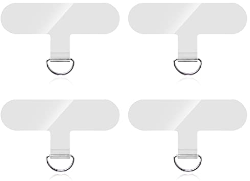 XPEX 4er-Pack Handy-Lanyard-Pads, universelle Handykette, Handy-Patch, Handy-Lanyard-Patch, passend für die meisten Smartphones