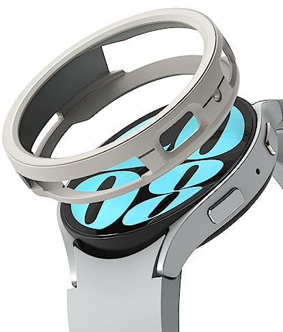 Ringke Air Sports Kompatibel mit Samsung Galaxy Watch 6 40mm Hülle, Flexible Leichte TPU Robuste Kratzfeste Schutzhülle - Warm Gray