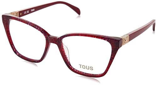 TOUS Damen Eyeglass Frame Vtob98 54/16/135 Sonnenbrille, Rot (Fantasy Red)
