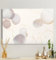 MyMaxxi - Premium Leinwandbild auf Keilrahmen Rose-Gold Wasserfarbe Wandbild Design Wand Dekoration, Gemälde Mehrfarbig Leinwand - Ballon, Groesse_leinwand:70x100 cm