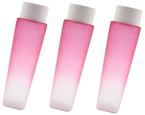 Beavorty 3pcs 200ml Refillable Bottle Mini Perfume Refill Bottles Plastic Dispenser for Lotion Sealed Design