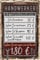 LUCKYLINDE Blechschild für WERKSTATT und GARAGE – lustiger Spruch, Werkstattregeln, Handwerker und Schrauber Deko Schild, 20x30cm (Stundenlohn)