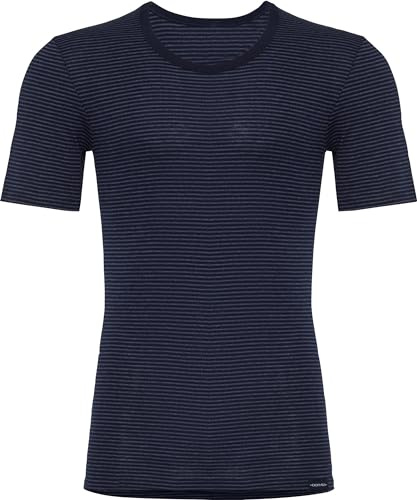 con-ta Herren-Unterhemd, 1/2-Arm Feinripp Marine Größe 10